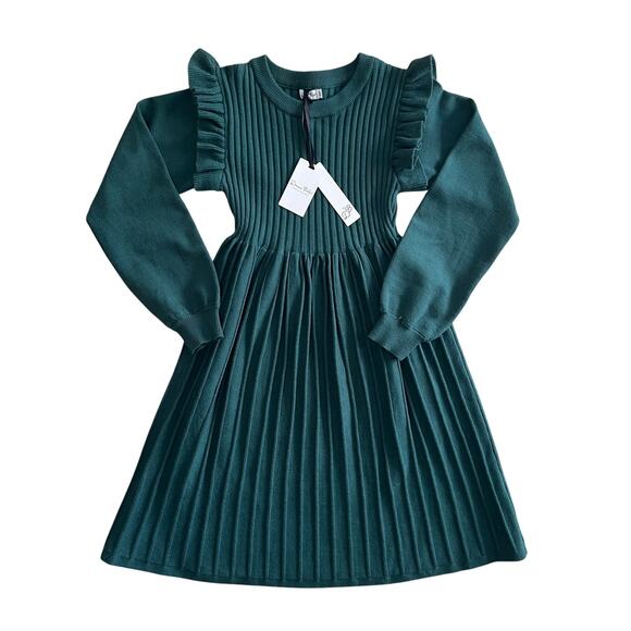 Danna Belle Ribbed Sweater Dress Girls 12Y NWT - Picture 2 of 11